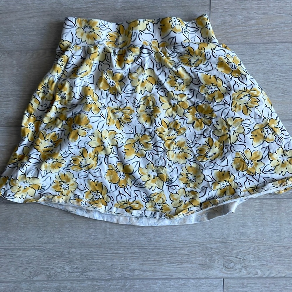 Pact Floral Mini Skirt Organic Cotton
